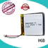 HGB quality flat lithium polymer battery customized for notebook