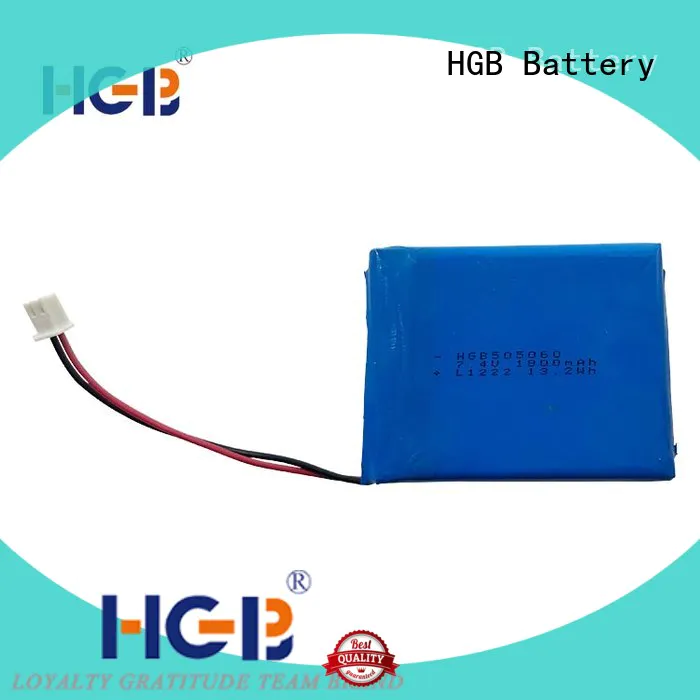 Flat lithium polymer battery 3.7V 3C 1800mAh HGB505060
