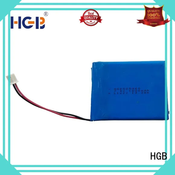 HGB popular flat cell lithium ion battery customized for computers