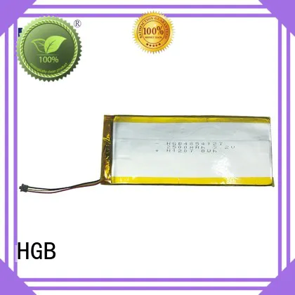 HGB high voltage flat lithium battery supplier for notebook
