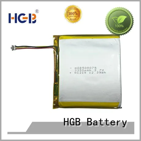 HGB flat cell lithium ion battery manufacturer for mobile devices