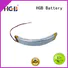 button shape flexible lithium ion battery manufacturer for multi-function integrated watch
