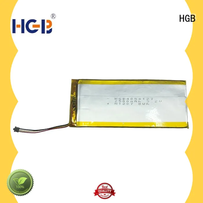 HGB popular flat lithium battery supplier for digital products