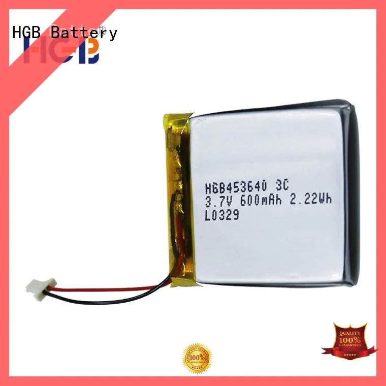HGB flat lithium polymer battery supplier for digital products