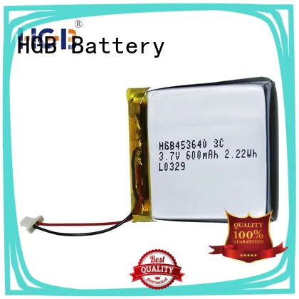 HGB quality flat lithium battery manufacturer for digital products