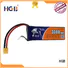 HGB popular lithium rc battery factory price for RC planes