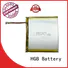HGB thinnest lithium ion battery customized for mobile devices