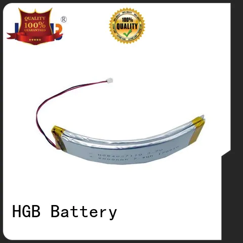 HGB button shape flexible lithium ion battery manufacturer for smart bracelet