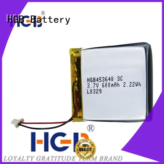 HGB quality flat lithium polymer battery manufacturer for mobile devices