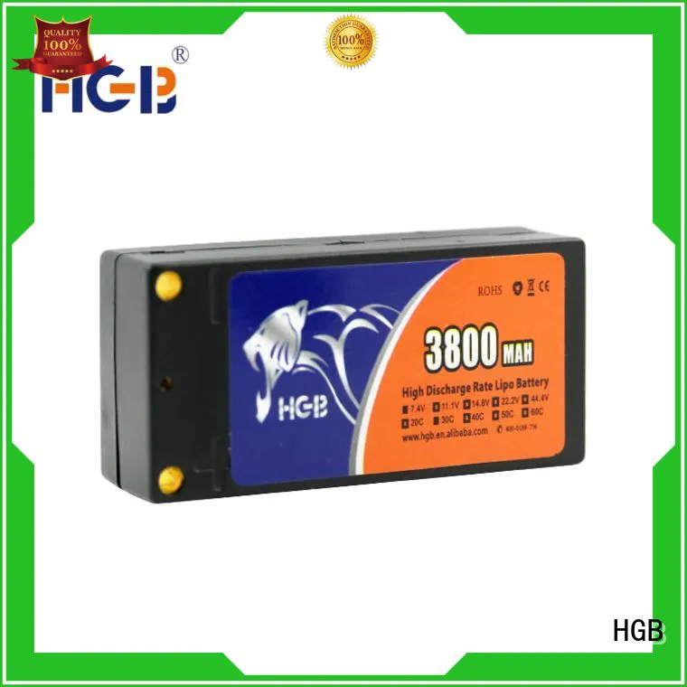 HGB high quality lithium polymer battery for rc helicopter directly sale for RC helicopter