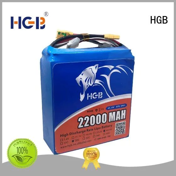 HGB rechargeable drone battery customized for UAV