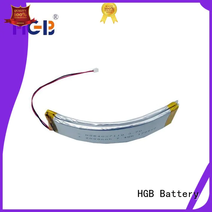 HGB button shape flexible battery supplier for wearable battery