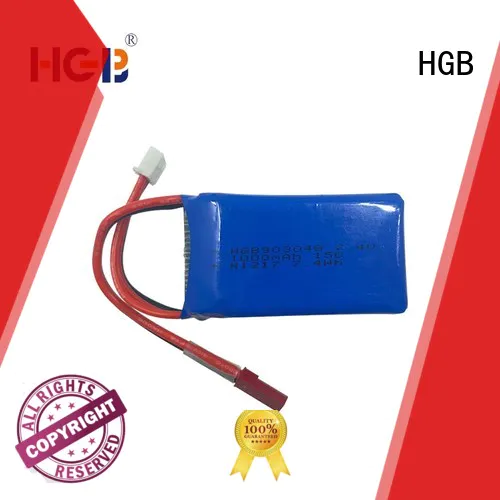 HGB advanced rc car battery factory for RC helicopter