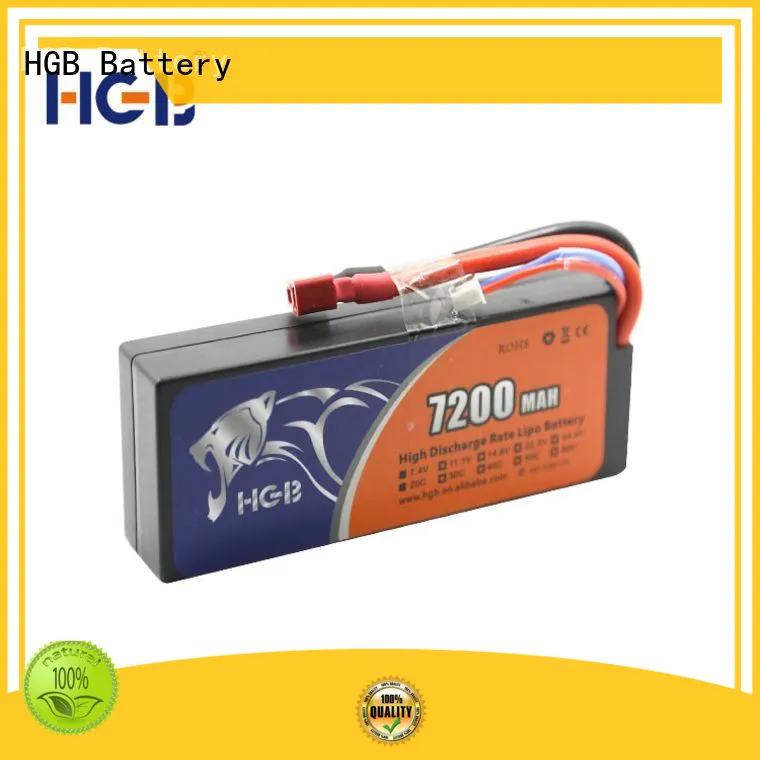 HGB reliable rc lithium ion battery supplier for RC quadcopters
