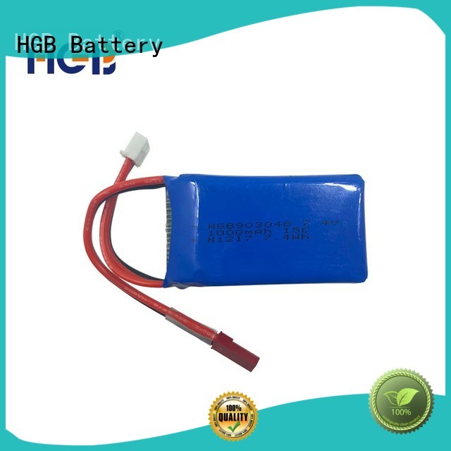 high quality lithium polymer battery rc manufacturer for RC quadcopters HGB