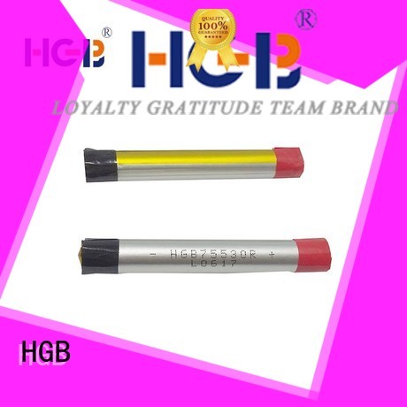 HGB non explosive e cig battery factory for rechargeable devices