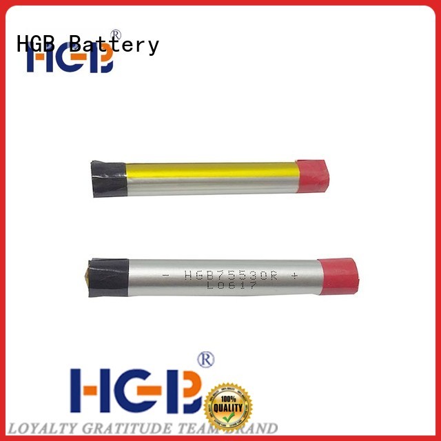 HGB ion polymer battery directly sale for rechargeable devices