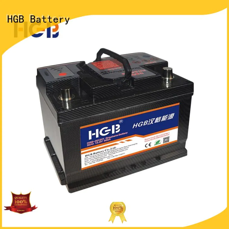 HGB lithium car battery customized for tractors