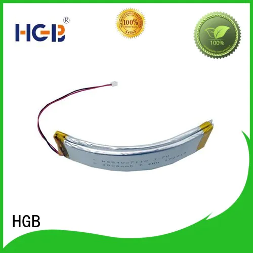 HGB fast charging flexible lithium ion battery manufacturer for multi-function integrated watch