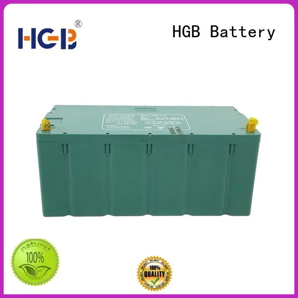HGB rechargeable electric car battery factory price for truck