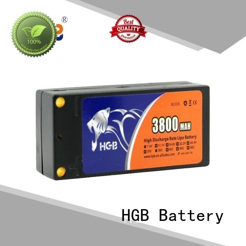 HGB rc car battery 7200mah for RC planes