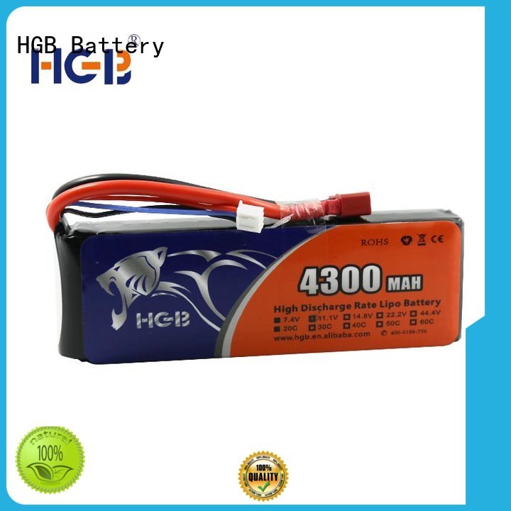 HGB rechargeable rc rechargeable batteries manufacturer for RC planes