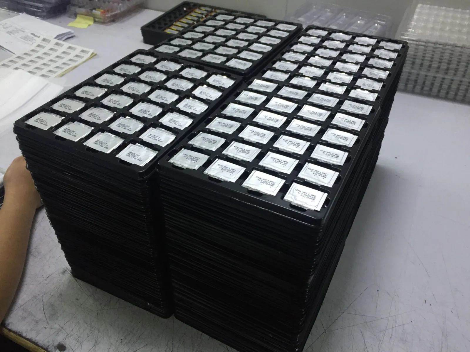 professional thin li ion battery directly sale for portable sensors power cards