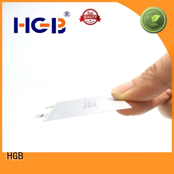 HGB Eco-friendly ultra thin battery manufacturer for micro speakers