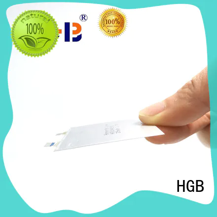 HGB high quality ultra thin lithium ion battery factory price for smart cards